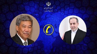 تاکید بر تداوم رایزنی میان تهران و کوالالامپور در خصوص روابط دوجانبه و تحولات حساس