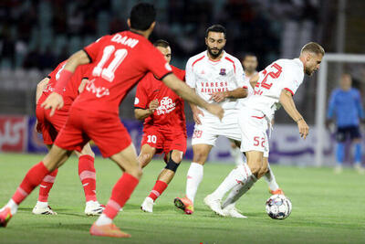 تراکتور پرسپولیس را نقره داغ کرد