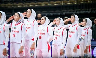 صعود بسکتبال زنان به نیمه نهایی به عنوان صدرنشین