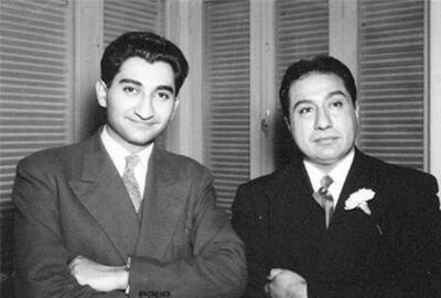 مینو دولتشاهی و حمیدرضا پهلوی (عکس)
