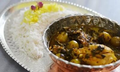 طرز تهیه خورشت نعنا شمالی
