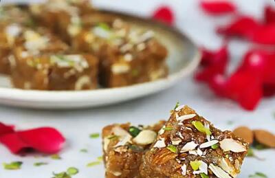 طرز تهیه حلوای سمولینا شیرازی
