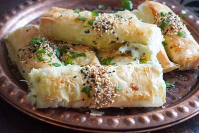 طرز تهیه بورک بادمجان ترکی (فیلم)