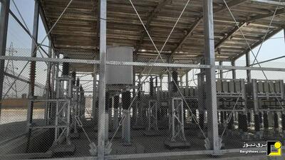 نصب و راه‌اندازی ۵۰ مگاوار بانک خازنی در پست ۲۳۰/۶۳ کیلوولت هشتگرد
