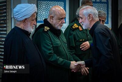 حضور علی لاریجانی و زینب سلیمانی در یک مراسم