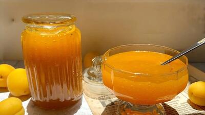 طرز تهیه مارمالاد زردآلو خانگی بدون ژلاتین خوش رنگ، ساده و خوشمزه