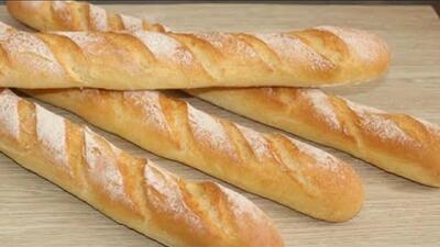 دیگه نان باگت از بیرون نخر / طرز تهیه نان باگت با آرد و آب