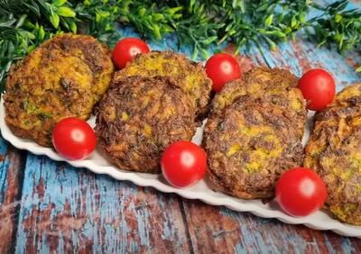 کتلت موجور ترکی غذای نونی خوشمزه و بدون گوشت