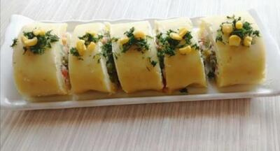 طرز تهیه رولت سیب زمینی؛ فینگرفود ساده و رژیمی