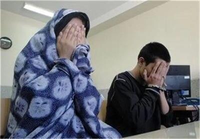 دستگیری زن و شوهر سارق مسافر بر نما | سرقت 12 عدد النگو از زن  جوان !