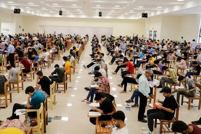 ۷۰ متقلب فروش سئوالات کنکور دستگیر شدند