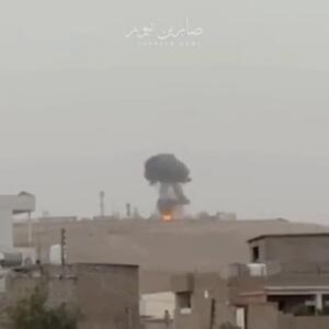 حمله پهپادی به میدان نفتی در موصل عراق