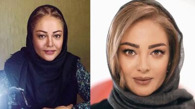 تصویر روز | رزیتا غفاری در کنار نرگس آبیار کارگردان معروف سینما | گلی شی