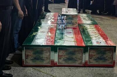 حضور رئیس مجلس شورای اسلامی و فرمانده فراجا در مراسم بزرگداشت ۵۷ شهید ارتش جمهوری اسلامی ایران  + ویدئو