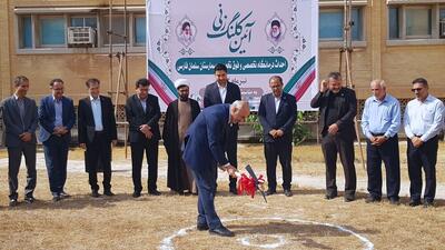 فیلم | کلنگ زنی درمانگاه تخصصی  و فوق تخصصی بیمارستان سلمان فارسی بوشهر