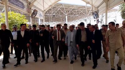 فیلم | همکاری ایران و عراق برای خدمات‌رسانی بی‌وقفه به زائران در مرز خسروی-منذریه