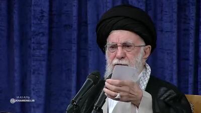 رهبر انقلاب: دستگاه‌های نظامی و دیپلماسی ضمن رعایت جهت‌گیریها با قوت به کارشان ادامه دهند | 25 تیر