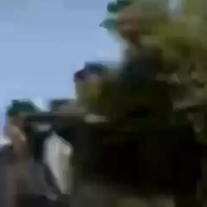 فرار خبرنگار پس از حمله اسرائیل به دمشق