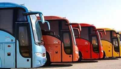 قیمت جدید بلیت اتوبوس های اربعین تیر 1404