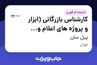 استخدام کارشناس بازرگانی (ابزار و پروژه های اعلام و اطفاع حریق) در پیل سان