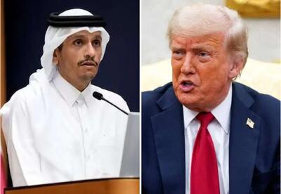ترامپ امروز با نخست‌وزیر قطر درباره ازسرگیری مذاکرات بین واشنگتن و ایران، گفتگو خواهد کرد