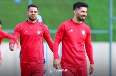 گزارش تصویری| تنها تمرین امروز پرسپولیس