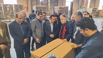 بازدید معاون وزیر صنعت از واحدهای صنعتی قزوین