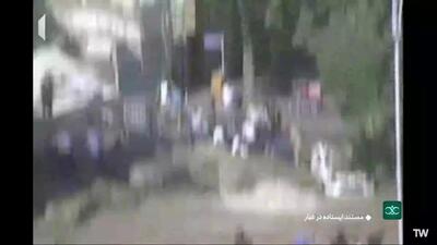 مادری باردار در میان شعله‌ها / جان‌فشانی امدادگر با دستان خالی در حمله اسرائیل به تهران