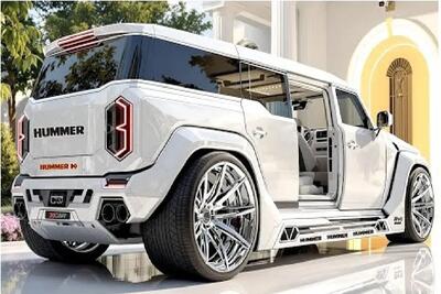 دنیای خودروسازی؛ HUMMER H1 شورش ۱۱۰۰ اسبی بر قوانین آفرود و شهر با قلب الکتریکی