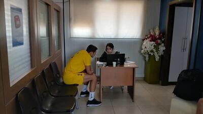 اعضای تیم سپاهان تست پزشکی دادند