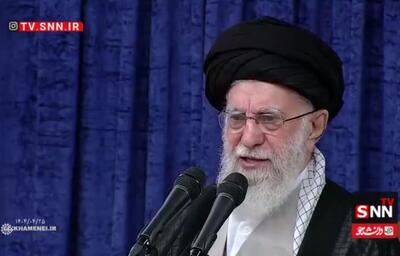 رهبر انقلاب: ملت ایران در جنگ ۱۲ روزه اخیر کار بزرگی انجام داد که از جنس اراده و عزم ملی بود + فیلم