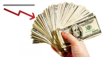 سقوط آزاد قیمت دلار امروز ۲۵ تیر/ ریزش قیمت دلار از ۴ هزارتومان عبور کرد