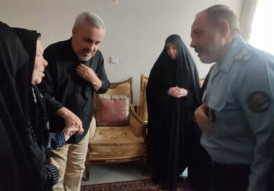 دیدار وزیر دفاع با خانواده سپهبد شهید محمد باقری - تسنیم