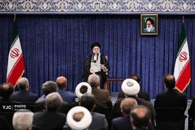 دیدار رئیس و مسئولان قوه قضائیه با رهبر معظم انقلاب اسلامی