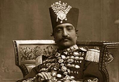 همسران ناصرالدین شاه در باغچه