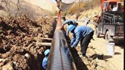 طرح آبرسانی سرانی شیروان کلید خورد