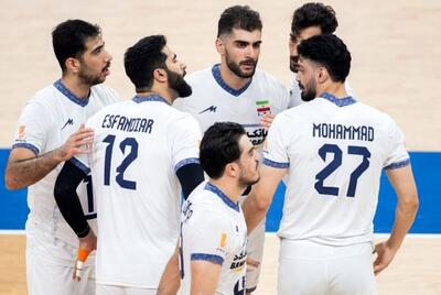 احتمال کسر ١٣ امتیاز از تیم ملی والیبال ایران