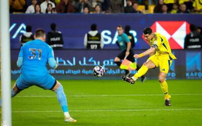 زیباترین گل فصل عربستان را رونالدو زد