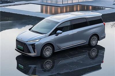 نسخه جدید مینی‌ون پلاگین هایبرید Buick GL۸ Luzun - اکونیوز