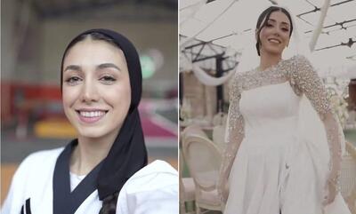 مرجان سلحشوری تکواندوکار ایرانی خبر از ازدواج خود داد +عکس