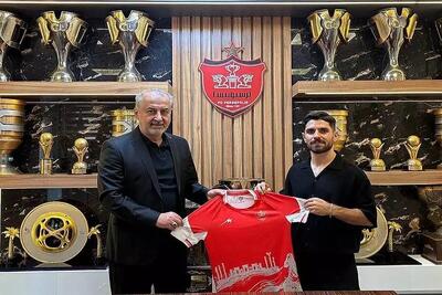 ستاره جوان پرسپولیس تمدید کرد +عکس