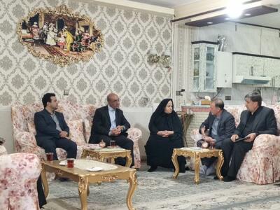 استاندار کرمانشاه در دیدار با خانواده شهید کهریزی: امنیت امروز را مدیون خون شهدا هستیم
