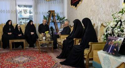 دیدار قالیباف با دو دختر و برادر سپهبد شهید باقری | جهان نیوز