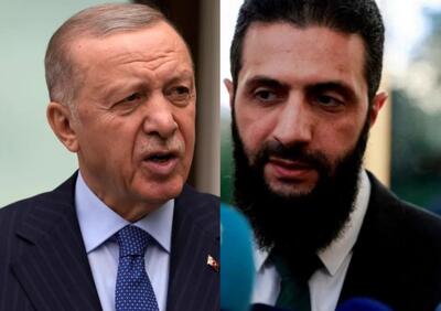 حمایت اردوغان از ملت سوریه در گفت‌وگو با جولانی