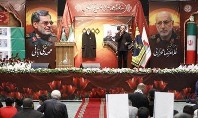 مراسم گرامیداشت شهیدان ربانی و محرابی برگزار شد