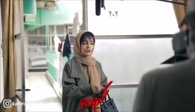 ساره بیات و لحظات فراموش‌نشدنی؛ پشت صحنه عاشقانه‌ترین سکانس‌های گیسو در یک ویدیو
