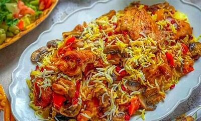 طرز تهیه پلو مخلوط مشهدی خوشمزه / دستور مجلسی و سنتی با طعم عالی - سبک ایده آل
