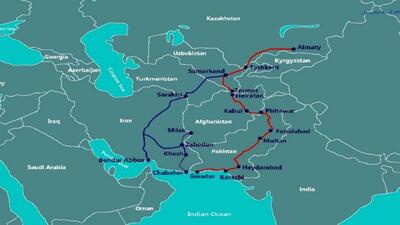 سرمایه‌گذاری ۵۰۰ میلیون دلاری قزاقستان در راه‌آهن ترانس افغان