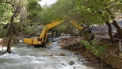 ۶۲۱ هزار مترمربع دیگر از مسیر گرگانرود سنددار شد