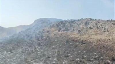 آتش‌سوزی «گچان» ایلام مهار شد